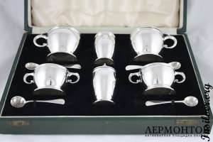Набор для специй. 1934 год. Серебро 925. Англия
