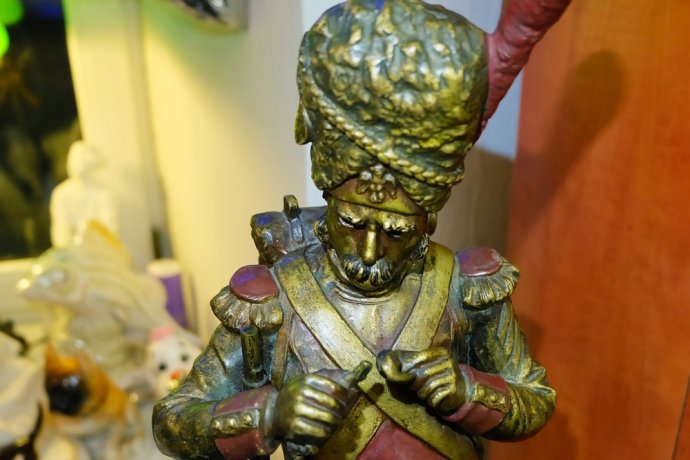 Скульптура. Гренадер императорской гвардии Наполеона. G.Owerth. Франция