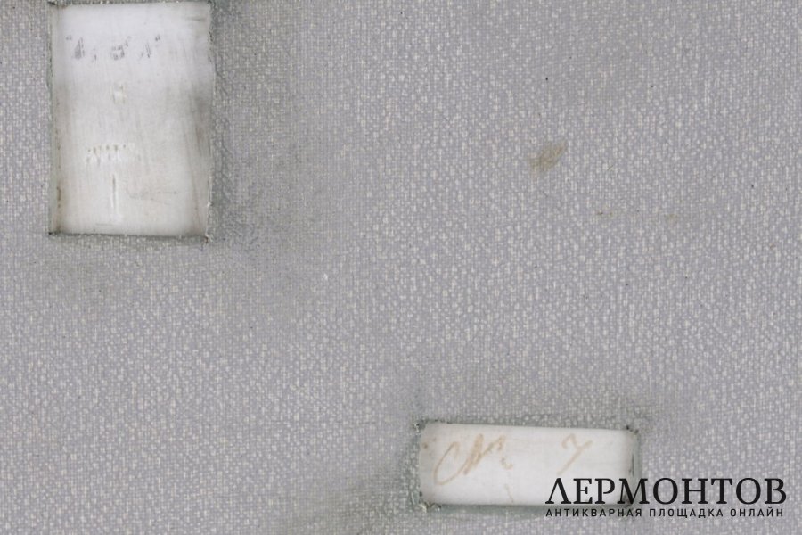 Пласт Моисей в тростниковои корзине. Фарфор,живопись. KPM. Германия, Берлин. Кон. XIXв.