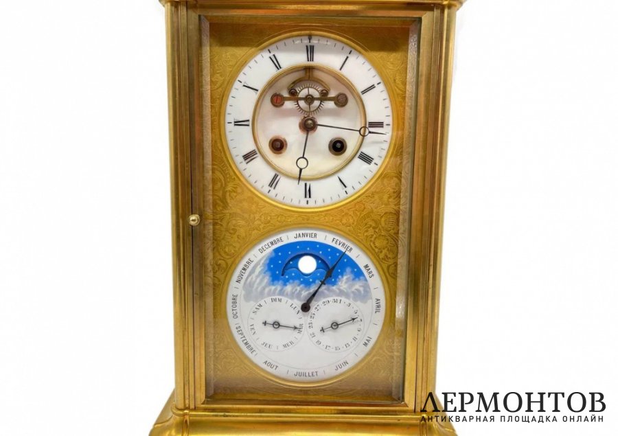Астрономические часы. Франция, Париж, фирма Brocot, 1850-1860-е гг. 