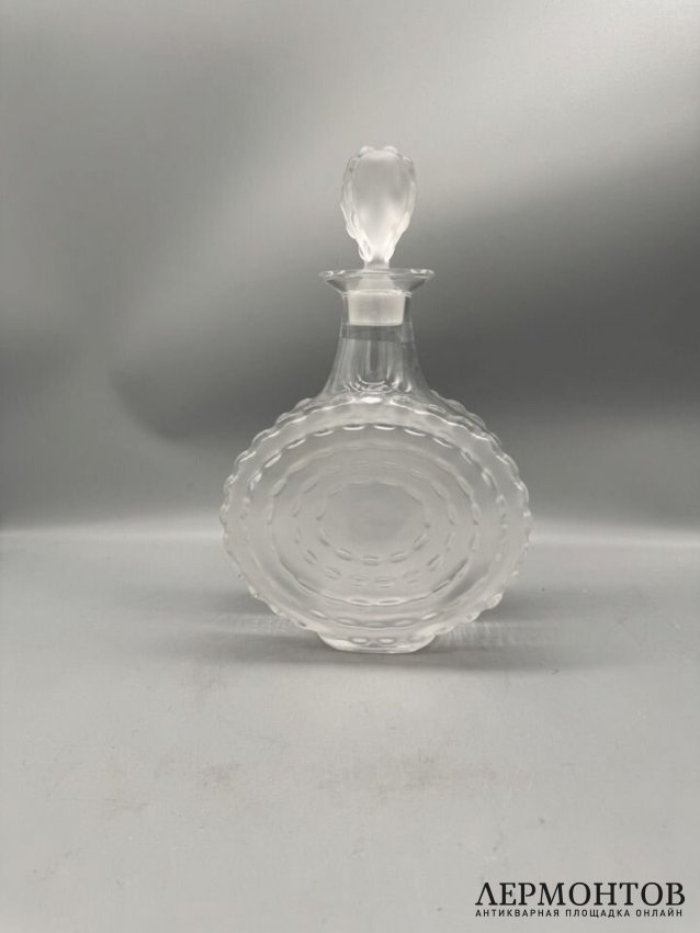 Декантер для вина. Хрусталь, Lalique, Франция, 20 век