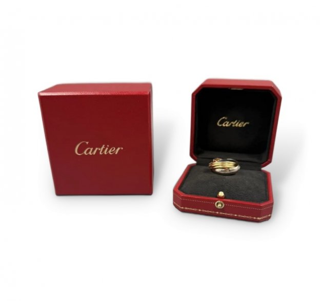 Кольцо «Trinity Constellation» с бриллиантом. Золото 750, Cartier, Франция