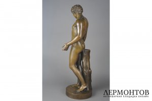 Скульптура Аполлон. Германия, автор H. Jacquet Fils, 2 пол. 19 в. Бронза.