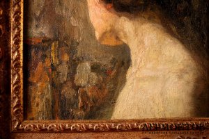 Этюд. Женская головка. Неизвестный русский художник. 1890-1910-е гг. Холст, масло.