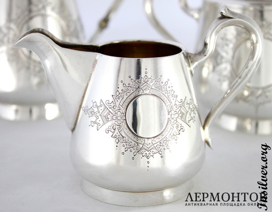 Чайный сервиз. Серебро 84. Россия