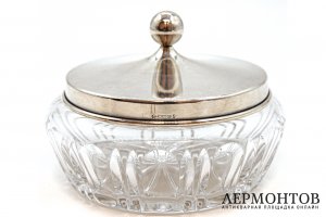 Ваза для конфет. Германия, фирма Gayer and Krauss, 2 половина 20 в. Серебро 925 пробы