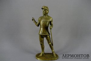 Парная композиция Рыцари. Бронза. Франция, ХХ век. 