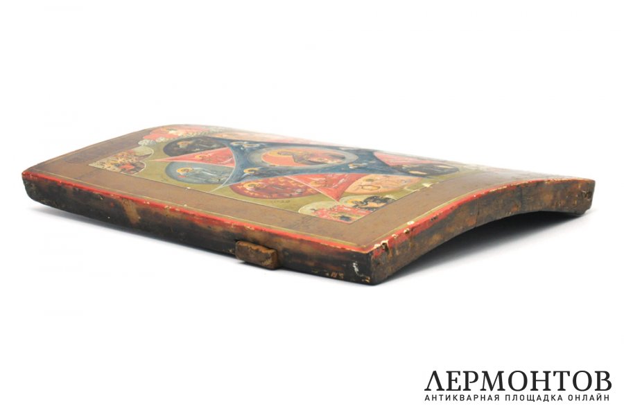 Икона Богоматери Неопалимая Купина. Россия, середина-вторая половина XIX века.