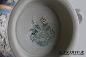 Пивная кружка. Германия, фирма Villeroy  Boch,  2 пол. 20 в. Керамика. Иудаика.