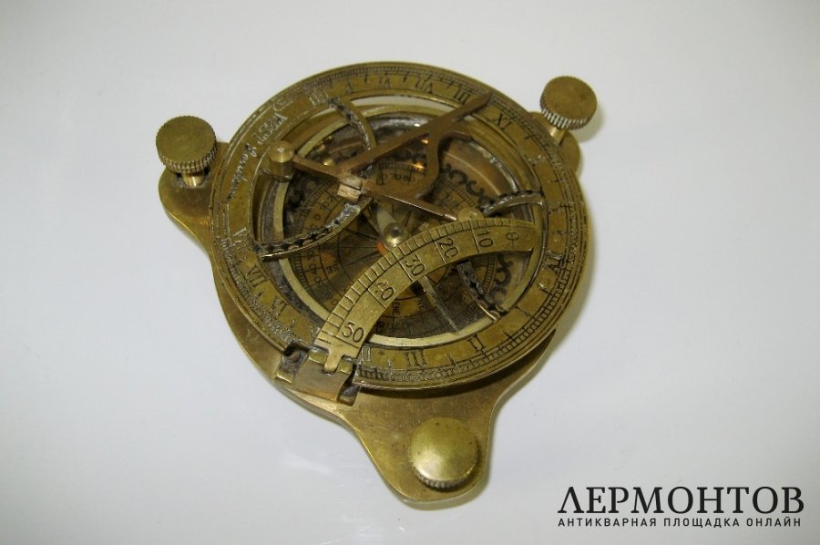 Морской компас. Бронза. Англия, XIX век.