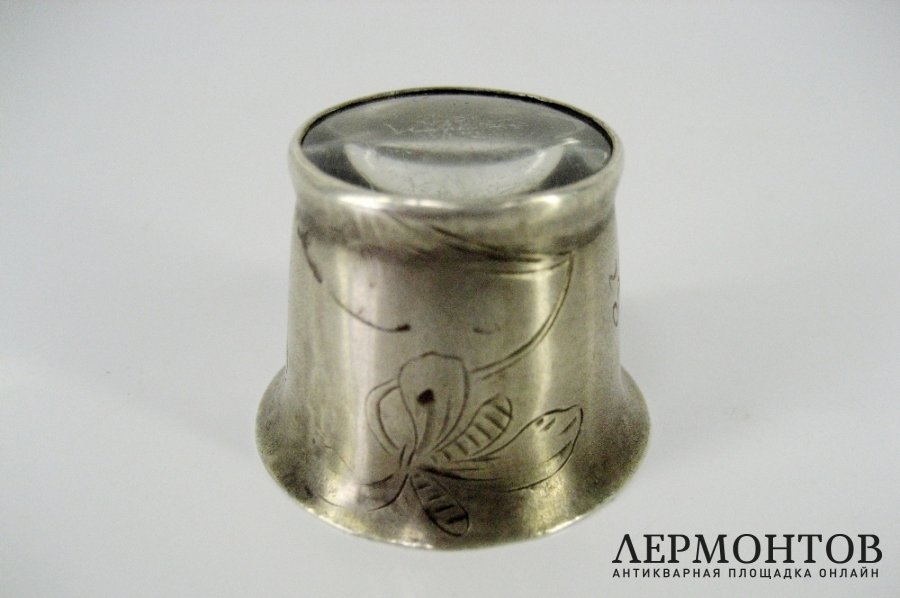 Лупа. Серебро 84 пробы. Российская империя.