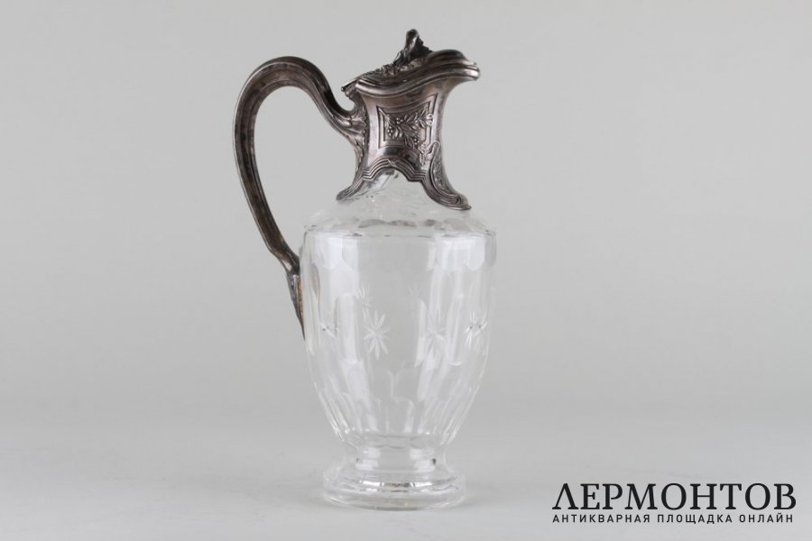Графин в стиле Людовика XVI. Серебро 950 пробы.Фирма A. Risler  Carre, 1897-1912 годы.