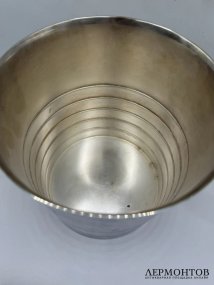 Ведро для льда «Albi». Сталь, серебрение, Christofle, Франция