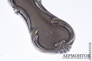 Десертный набор эгоист К. Сейпель. Серебро 84. Россия
