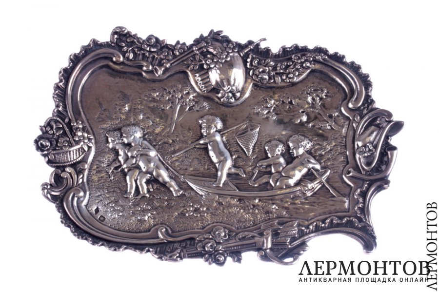 Визитница V.Boivin. Серебро 950. Франция