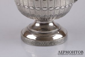 Большой кувшин для воды и вина. MсMullin, серебро 900 пробы. США