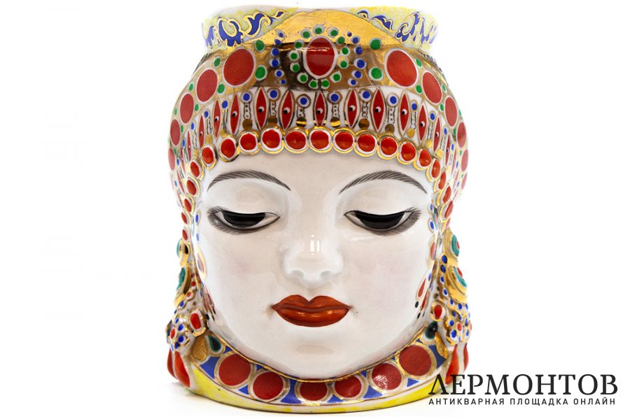 Кружка Молоко. СССР, Ленинградский фарфоровый завод, ск. Н. Данько, 1960 - 1970 гг.
