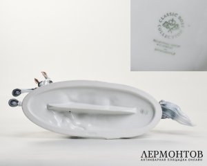 Статуэтка «Скачущий конь». Фарфор, Rosenthal, Германия, 1980 год