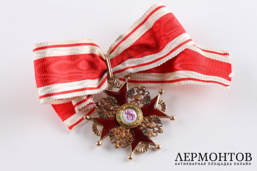 Орден святого Станислава 3-й степени. Российская империя, 1909 год.