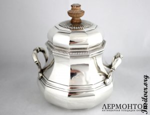 Сахарница Puiforcat. Серебро 950. Франция