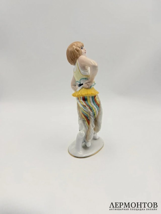 Статуэтка «Юмореска» (танцовщица Ло Хессе). Фарфор, роспись, Rosenthal, Германия, 1922 год