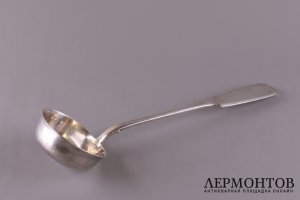 Половник. Серебро 84 пробы.  Россия, кон.19- нач.20 в.
