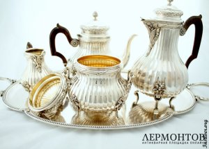 Сервиз Bointaburet. Серебро 950. Франция