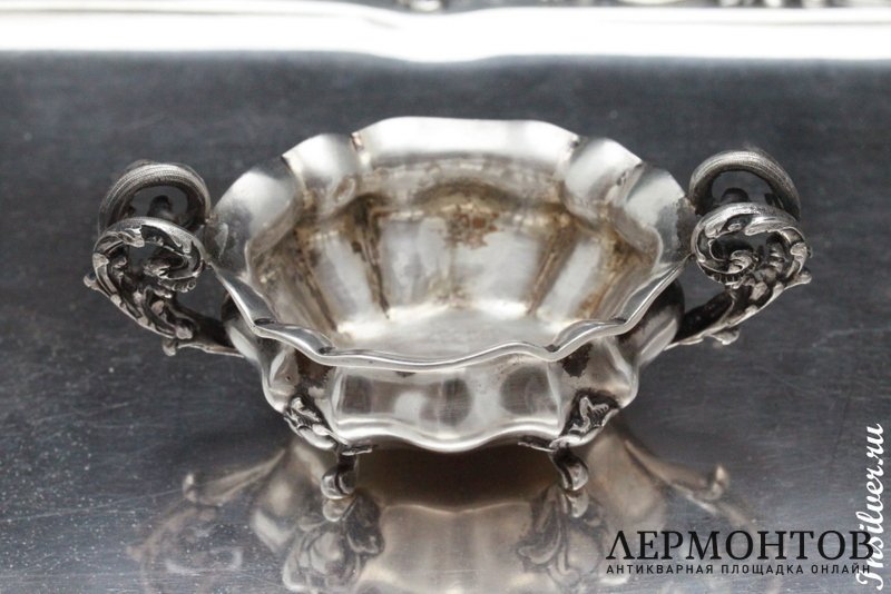 Две солонки Edmond Tetard. Серебро 950. Франция