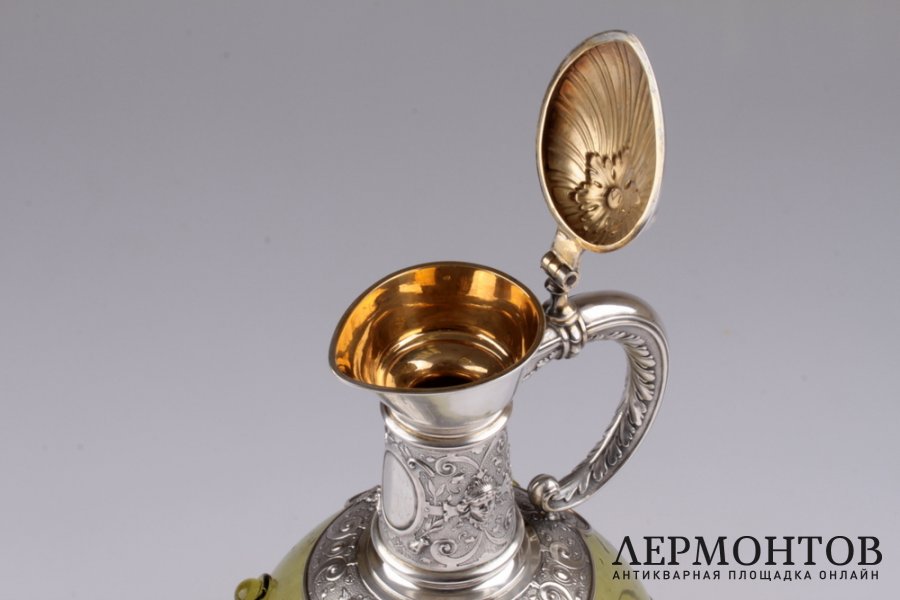 Парные графины Koch & Bergfeld. Серебро 800. Германия