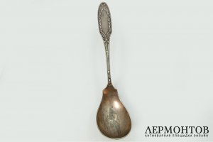 Большая ложка для соуса в стиле неоклассика. Германия, фирма H.MayenCo, кон. 19 в.