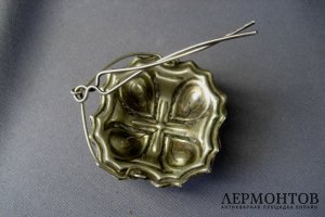 Ситечко для чая. Серебро 950 пробы. Франция, рубеж XIX-ХХ веков. 