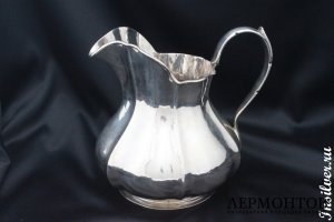 Большой кувшин SCHIAVON. Серебро 800. Италия
