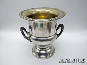 Ведро для шампанского. Серебрение. США, Leonard, 1970-80е гг.