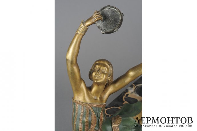 Скульптура Танцовщица в ст. Ар Деко. Франция, S. Lipchytz, 1920-е гг.