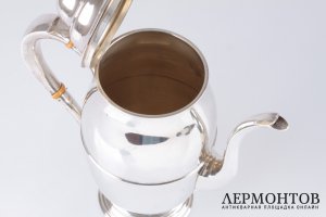 Большой чайник. Серебро 925. США