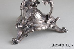 Парные вазы-фруктовницы. Серебро 950 пробы. Mellerio dits Meller.Франция.