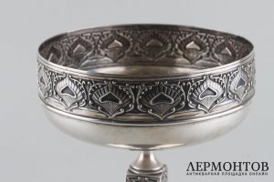 Ваза-Конфетница. Серебро 84 пробы. Российская империя. 1908-1917 гг.