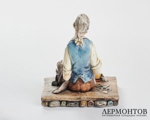 Статуэтка «Портной». Керамика, Naturecraft England, Англия