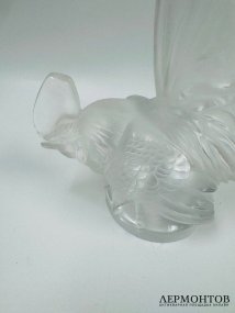 Статуэтка «Петух». Хрусталь, Lalique, Франция