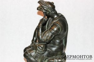 Скульптура. Лоренцо Медичи. Бронза. Jacques Petermann. Бельгия