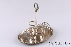 Набор для завтрака. С. Вякева. Фаберже. Российская империя