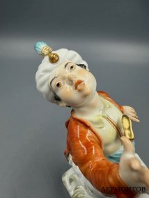 Статуэтка «Маленький Мук». Фарфор, Meissen, Хельмут Шульц, Германия, 1999 год