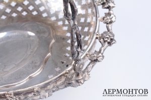 Сухарница. Серебро 812 пробы. Венгрия