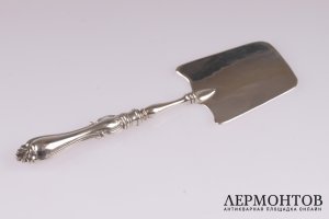 Лопатка сервировочная. Брагин. Серебро 84. Российская империя