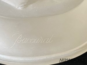 Статуэтка Лошадь. Франция, Baccarat, 20 век. Стекло.