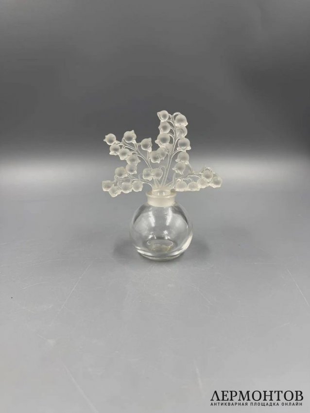 Флакон для духов «Clairefontaine». Хрусталь, Lalique, Франция, 1960–1980 годы