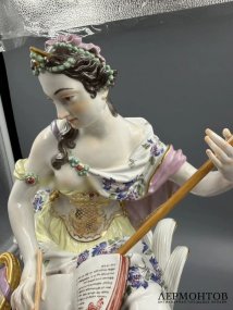 Скульптура «Муза Каллиопа». Фарфор, Meissen, И. И. Кендлер, Германия, 2012 год