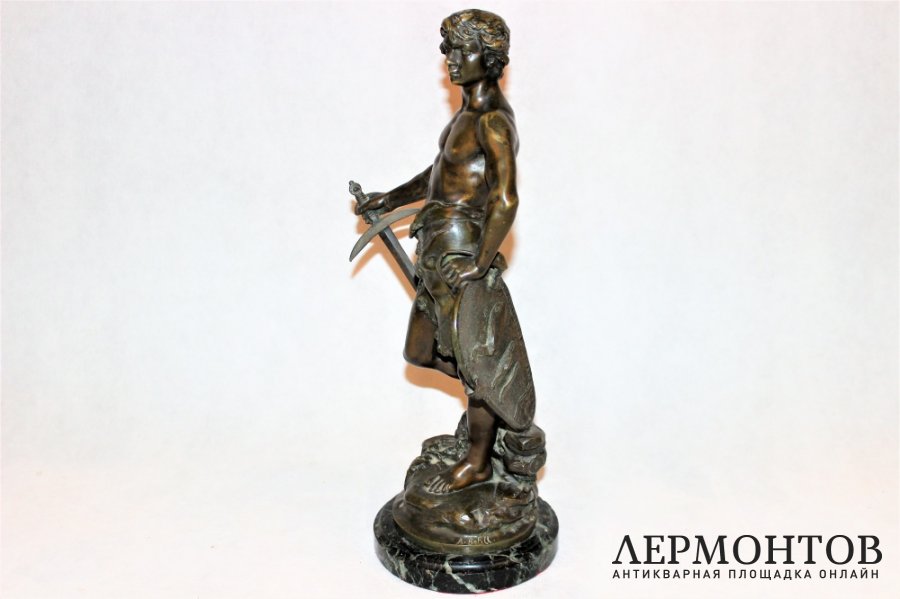 Скульптура Галльский воин. Бронза. Antoine Bofill. Франция