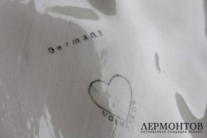 Статуэтка Охотничьи собаки. Фарфор, роспись. Германия, Фолькштедт, 1920е гг.