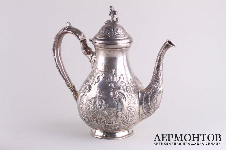 Сервиз. Серебро 800 пробы. Австро-Венгрия, Германия.